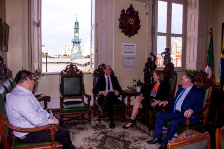 13.06.2019 Reunião com Superintendente do Banrisul - Fotos Igor Sobral