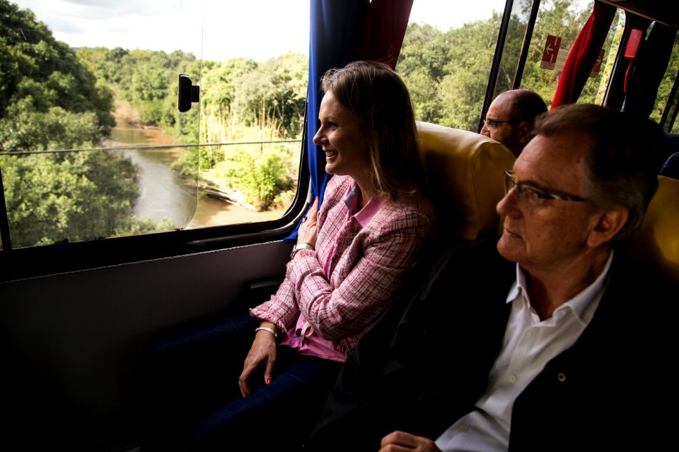 30.04.2019 - Prefeita Paula Mascarenhas e o vice Idemar Barz realizam a apresentação do novo sistema de transporte rural - Foto: Gustavo Vara