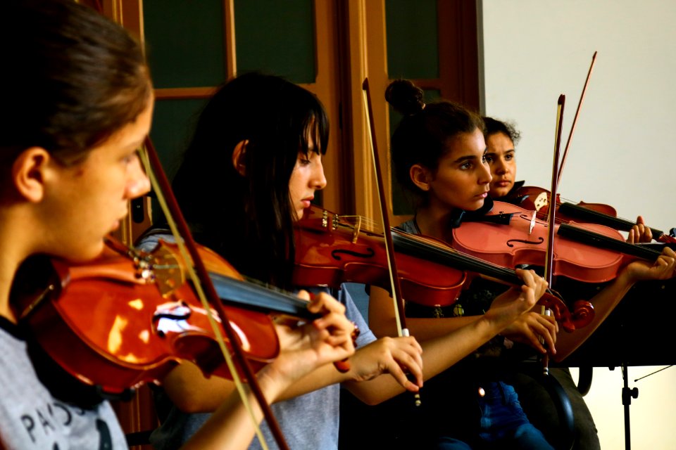 08.04.2019 -  Ensaio da Orquestra Estudantil - Foto Michel Corvello