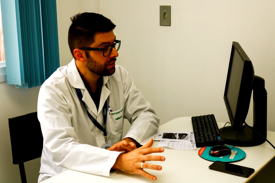 05.04.2019 - Visita a UBS Sanga Funda que completa 1 ano na Rede Bem Cuidar - Foto Michel Corvello