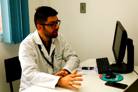 05.04.2019 - Visita a UBS Sanga Funda que completa 1 ano na Rede Bem Cuidar - Foto Michel Corvello