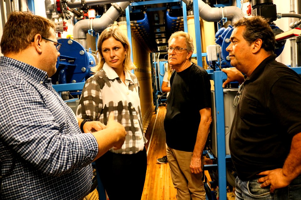 08.03.2019 - Prefeita Paula Mascarenhas visita as obras do Sanep - Foto Michel Corvello-70