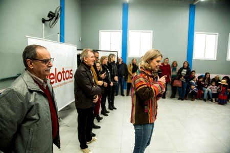 28.06.2019 - Prefeita Paula Mascarenhas e o vice Idemar Barz realizam a entrega das obras de reforma e ampliação da Emei Nestor Rodrigues - Foto: Gustavo Vara
