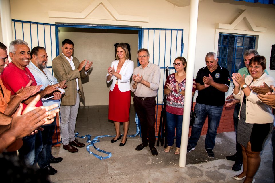 05.02.2019 - Entrega da UBS Balsa,  reformada com mão de obra prisional - Foto: Gustavo Vara