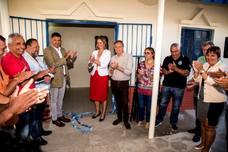 05.02.2019 - Entrega da UBS Balsa,  reformada com mão de obra prisional - Foto: Gustavo Vara