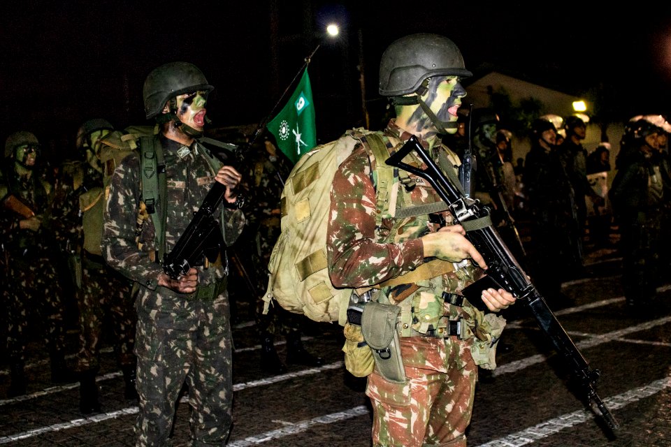 24.05.2019 - Vice-prefeito Idemar Barz prestigia solenidade em comemoração ao Dia da Arma de Infantaria - Foto Michel Corvello