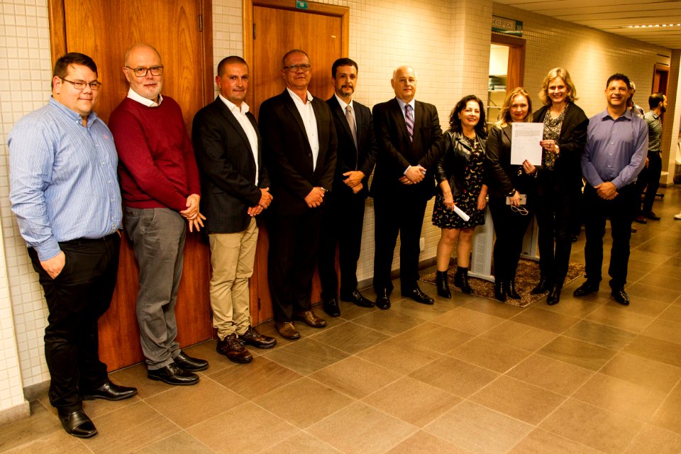 11.06.2019 - Prefeita Paula Mascarenhas realiza assinatura de convênio e plano de trabalho com o Judiciário, referente aos processos de execução fiscal do Município - Foto: Gustavo Vara