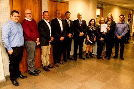 11.06.2019 - Prefeita Paula Mascarenhas realiza assinatura de convênio e plano de trabalho com o Judiciário, referente aos processos de execução fiscal do Município - Foto: Gustavo Vara