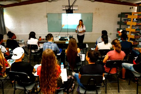 12.04.2019 - Aula do Start na escola Dr. Joaquim Duval - Foto Michel Corvello