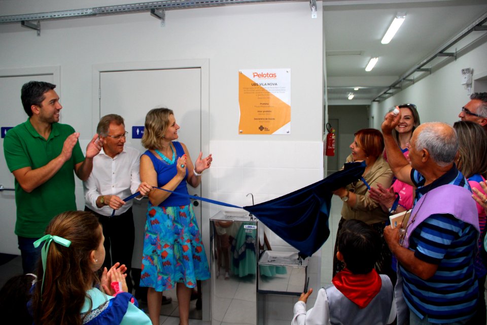 15.12.2018 - Gab Prefeita - Inauguração UBS Vila Nova - Foto Marcel Avila
