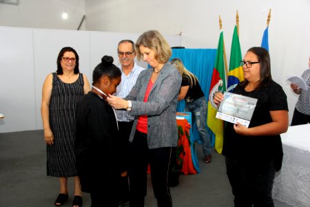 30.11.2018 - Gab Prefeita - Premiação da Olimpíada Brasileira de Astronomia e Astronáutica - Foto Marcel Avila