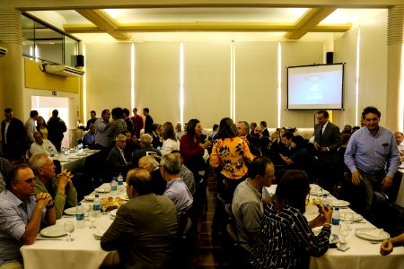 26.03.2019 - Almoço palestra ‘Tá na Hora’  Luiz Eduardo Batalha sobre investimentos na Zona Sul - Foto Michel Corvello