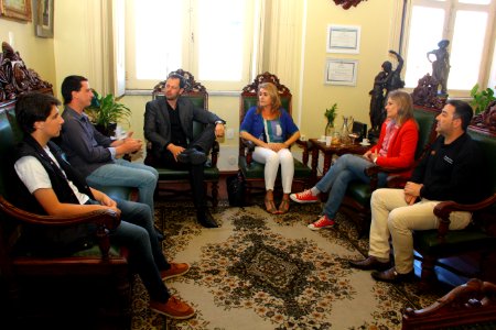 19.11.2018 - Gab Prefeita - Reunião com Vereadora Paula Ioris de Caxias do Sul - Foto Marcel Avila