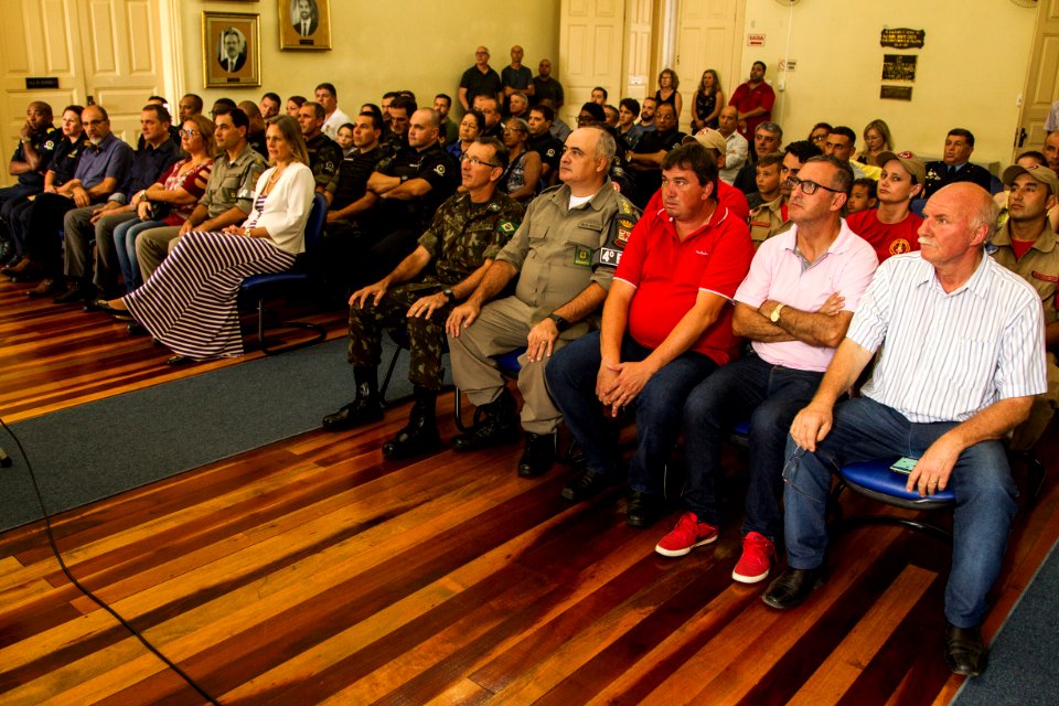 11.02.2019 - Cerimônia de comemoração aos 29 anos da Guarda Municipal - Foto: Gustavo Vara