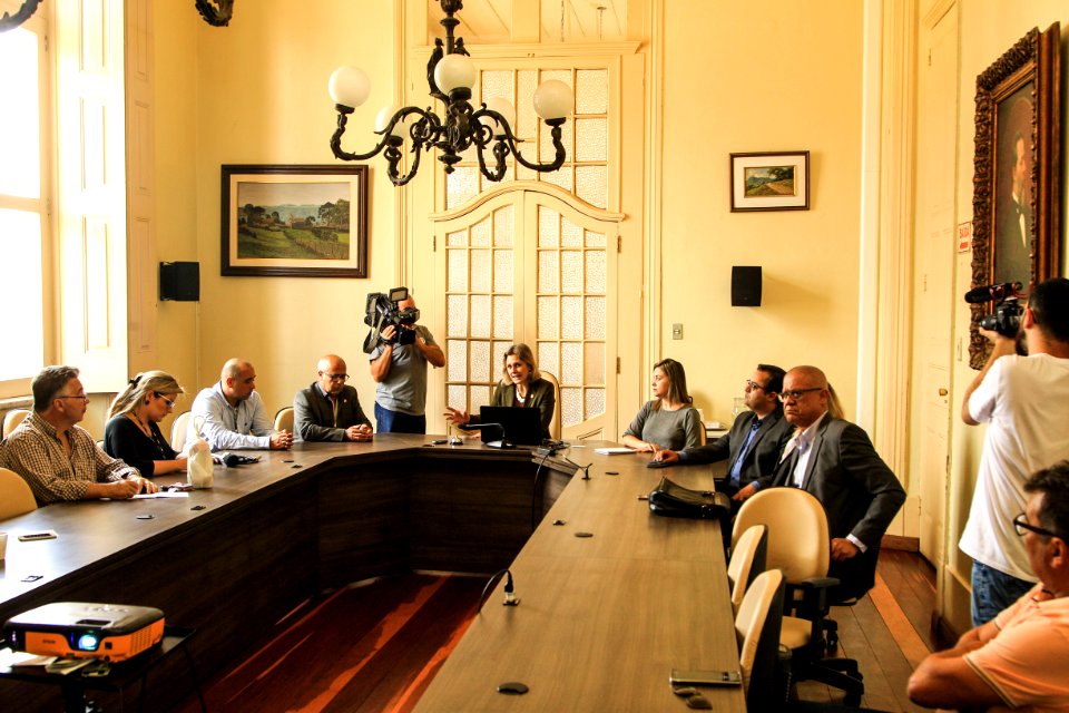 04.12.2018 - Coletiva de imprensa para apresentação da Cosip - Foto: Gustavo Vara