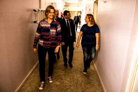 12.02.2019 - Prefeita Paula Mascarenhas recebe a visita  do superintendente da Susepe, Mario Santa Maria Junior, onde vistoriaram o Presídio Regional de Pelotas e a escola Franklin Olivé Leite - Foto: Gustavo Vara
