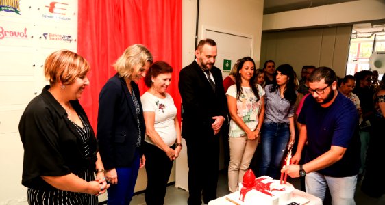 29.11.2018 - Prefeita Paula Mascarenhas e o vice Idemar Barz participam do evento alusivo aos 15 anos do Hemocentro Regional de Pelotas - Foto: Gustavo Vara