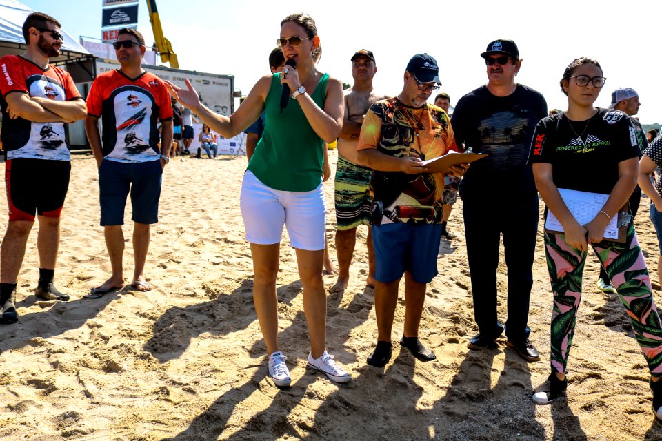 14.04.2019 - Prefeita Paula Mascarenhas prestigia Campeonato Gaúcho de Jetski no Laranjal - Foto Michel Corvello