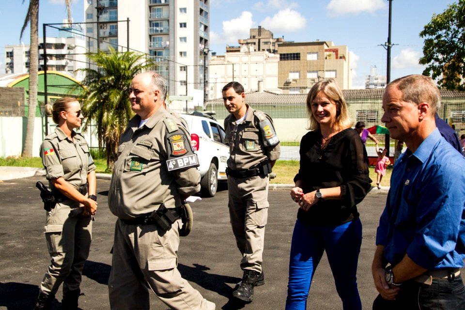 15.03.2019 - Prefeita Paula Mascarenhas e vice Idemar Barz no encontro de Acolhimento às Mulheres - Foto Gustavo Vara
