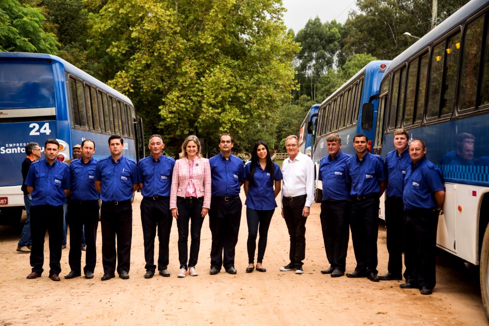 30.04.2019 - Prefeita Paula Mascarenhas e o vice Idemar Barz realizam a apresentação do novo sistema de transporte rural - Foto: Gustavo Vara