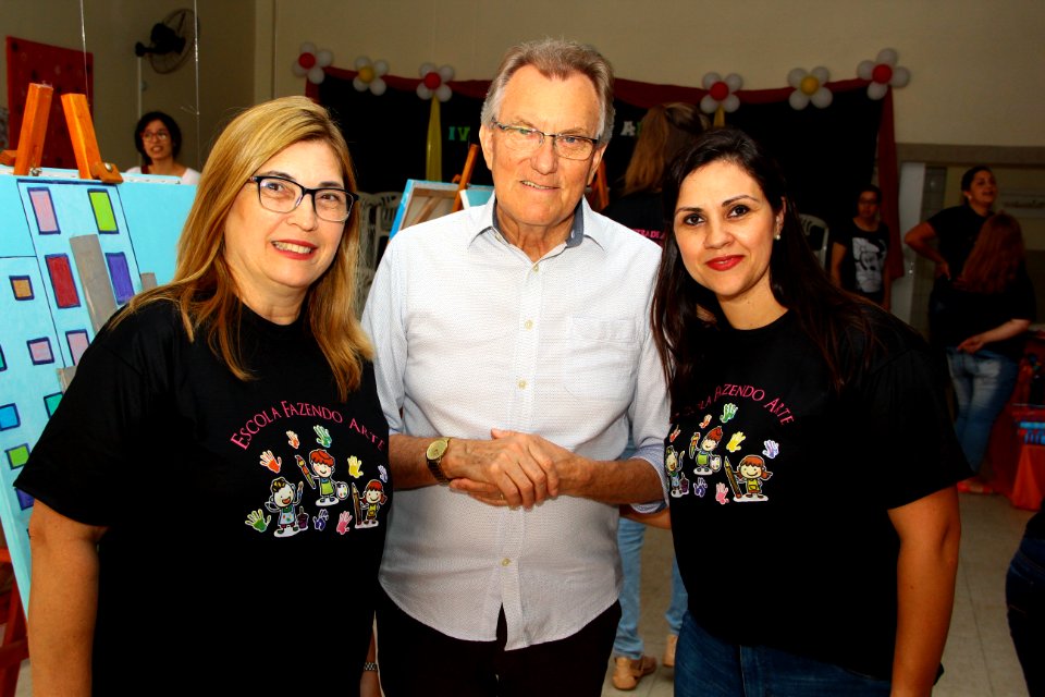 24.11.2018 - Gab Vice Prefeito - 4º Mostra de Artes EMEI Prof Jacema Prestes - Foto Marcel Avila