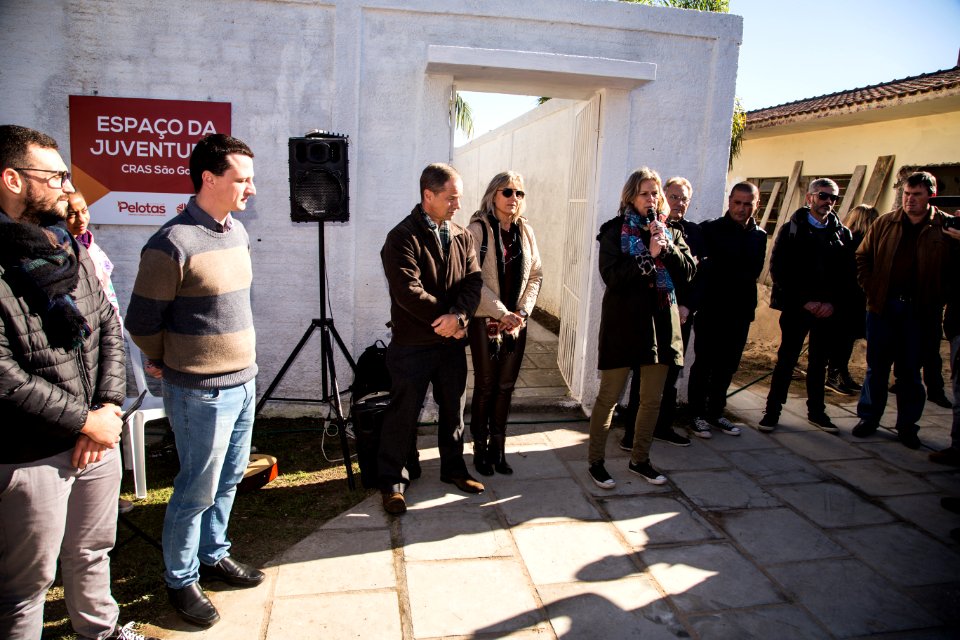 27.06.2019 - Inauguração do novo Espaço da Juventude, junto ao Cras São Gonçalo - Foto: Gustavo Vara