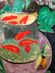 Detail from "Goldfish" - Henri Matisse