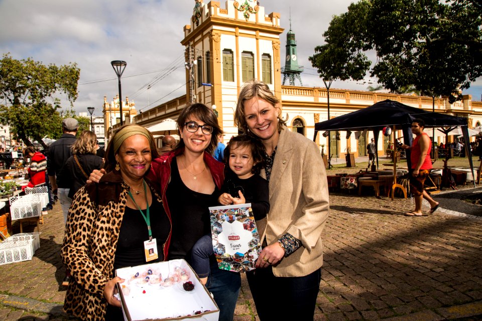 11.05.2019 - Prefeita Paula Mascarenhas participa do aniversário de 5 anos do Mercado das Pulgas - Foto: Gustavo Vara