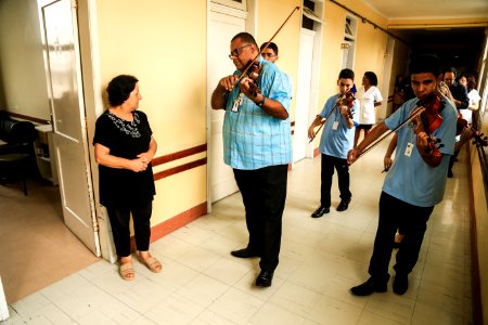 15.01.2019 -  Apresentação do coro de Violinos de Minas Gerais na Beneficiência Portuguesa  - Foto: Gustavo Vara