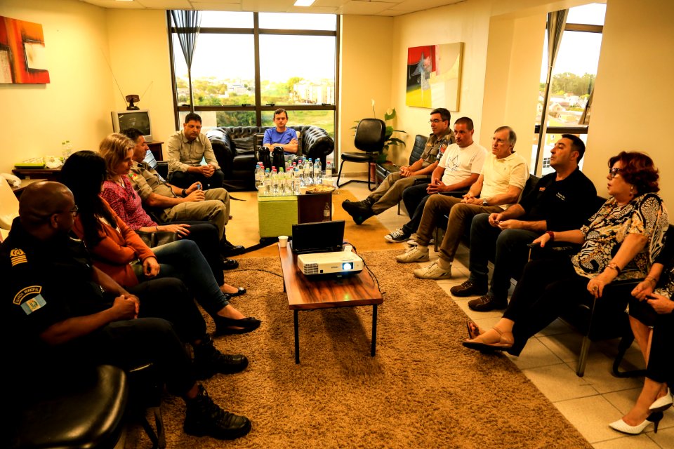 05.11.2018 - Prefeita Paula Mascarenhas  apresenta o Pacto Pelotas pela Paz na reunião do Fórum Regional de Execução Criminal - Foto: Gustavo Vara
