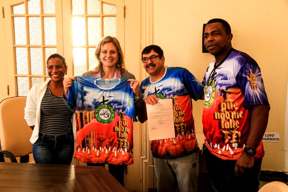 23.10.2018 - Prefeita Paula Mascarenhas realiza assinatura das leis de autoria da vereadora Daiane Dias  - Foto: Gustavo Vara