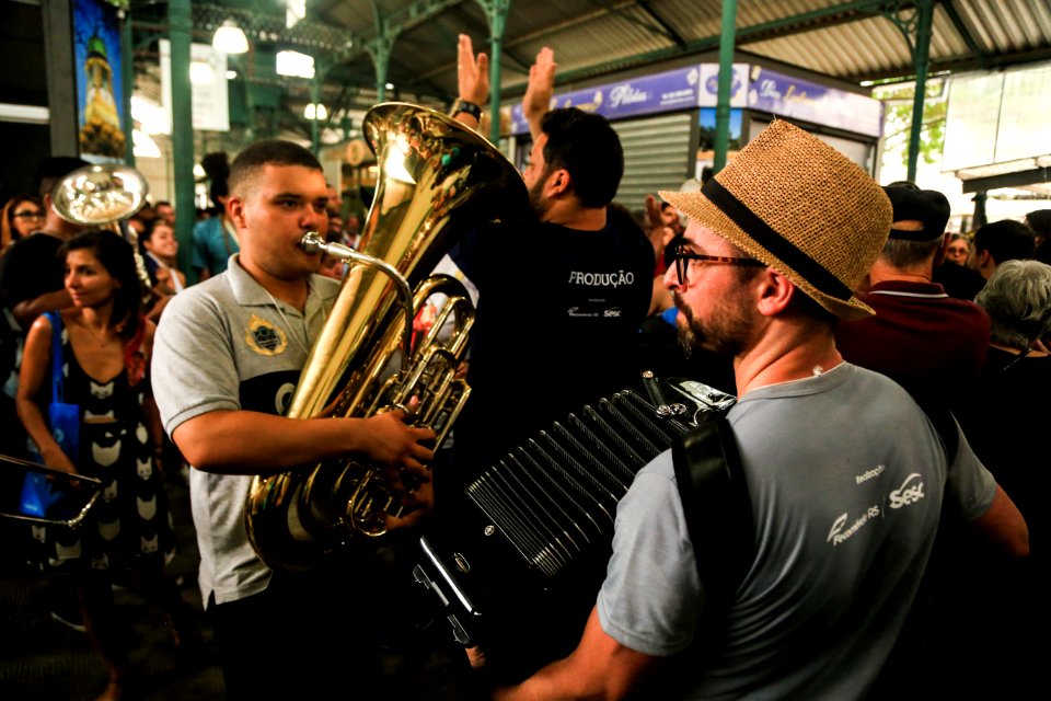 14.01.2019 - Cortejo Musical do Festival Internacional Sesc de Música - Foto: Gustavo Vara