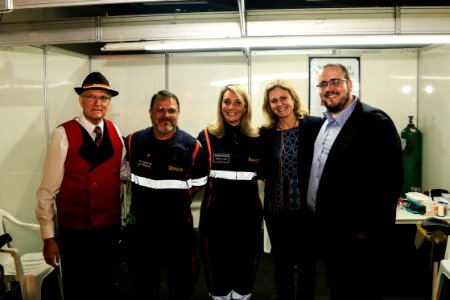 31.10.2018 - Prefeita Paula Mascarenhas e o vice Idemar Barz participam do jantar de abertura da Oktoberfest de Pelotas - Foto: Gustavo Vara