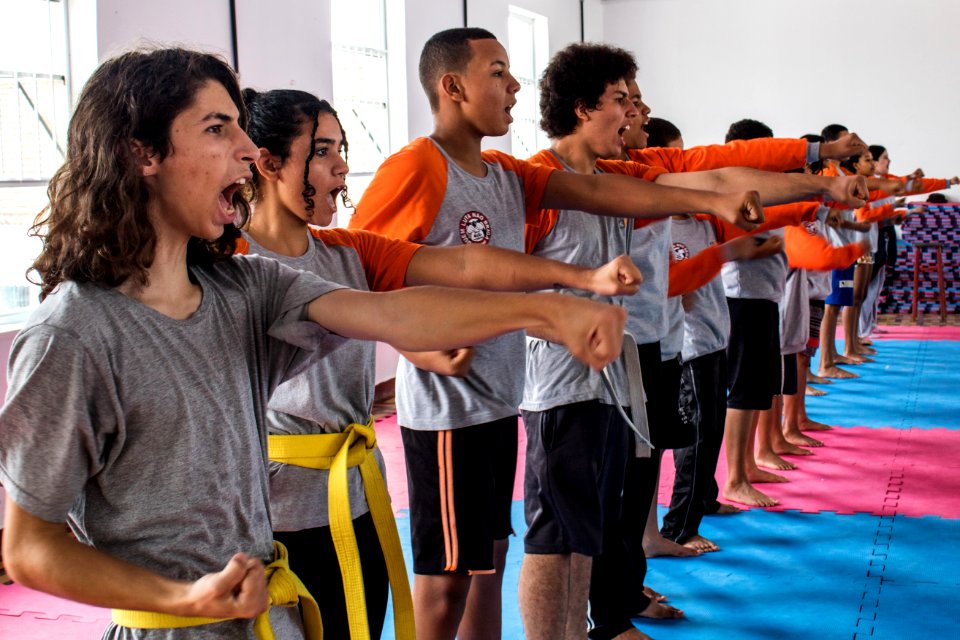 20.05.2019 - Treino do projeto Quem Luta Não Briga - Foto Michel Corvello