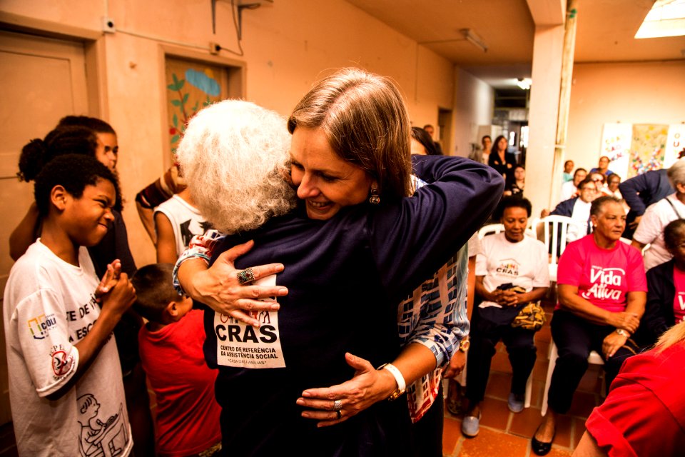 08.04.2019 - Prefeita Paula Mascarenhas realiza assinatura da ordem de início das obras de reforma do Cras São Gonçalo no Navegantes - Foto: Gustavo Vara