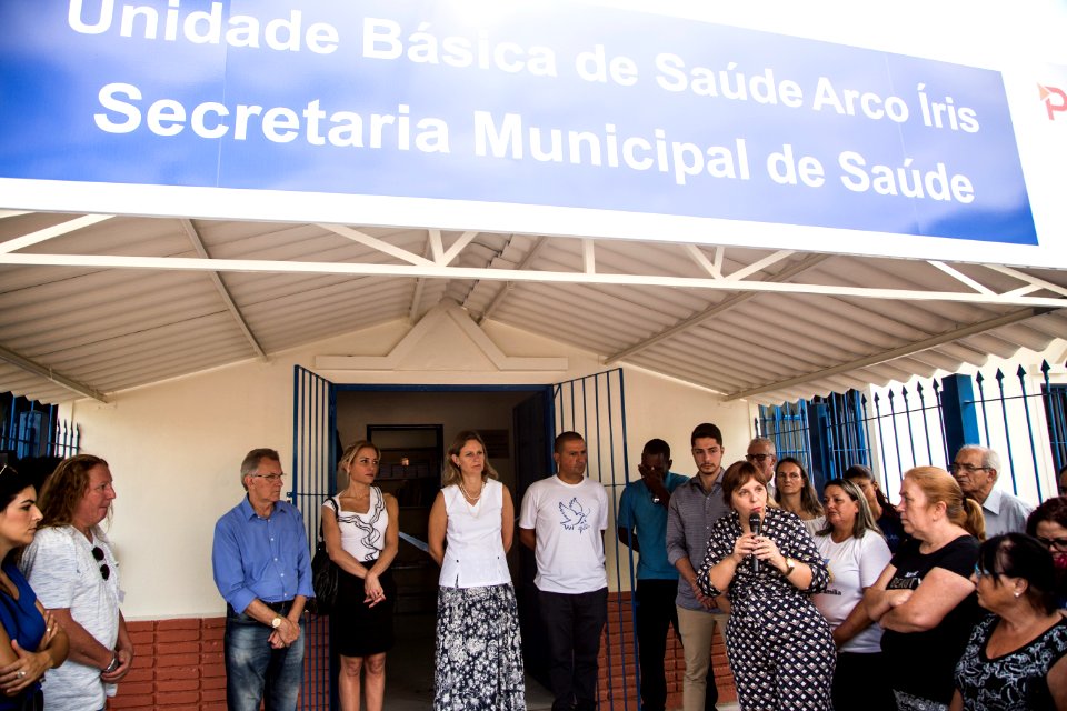 04.04.2019 - Prefeita Paula Mascarenhas e o vice Idemar Barz realizam a reinauguração da UBS Arco Íris, reformada pelo MOP - Foto: Gustavo Vara