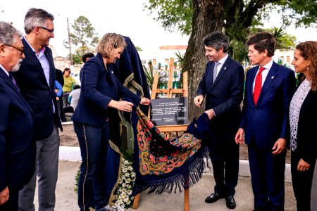 02.12.2018 Inauguração do busto de Camões - Fotos Gustavo Mansur