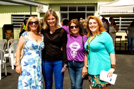 15.03.2019 - Prefeita Paula Mascarenhas e vice Idemar Barz no encontro de Acolhimento às Mulheres - Foto Gustavo Vara