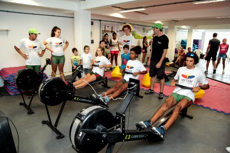 30.01.2019 - SMED - Captação de novos talentos Colônia de Ferias Vida Ativa - Remar Para o Futuro - Foto: Igor Sobral