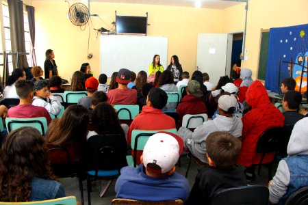 25.03.2019 - SMED  - Síndrome de Down; Orientação e Conscientização na EMEF Cecília Meireles - Foto Marcel Avila
