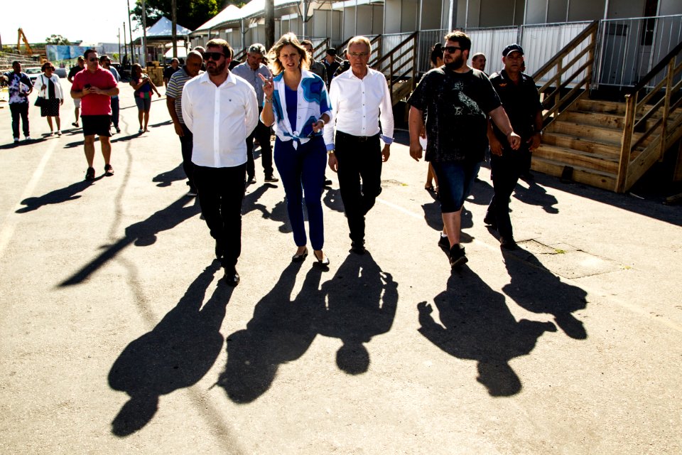 01.03.2019 - Prefeita Paula Mascarenhas realiza vistoria da montagem da estrutura do Carnaval 2019 - Foto: Gustavo Vara