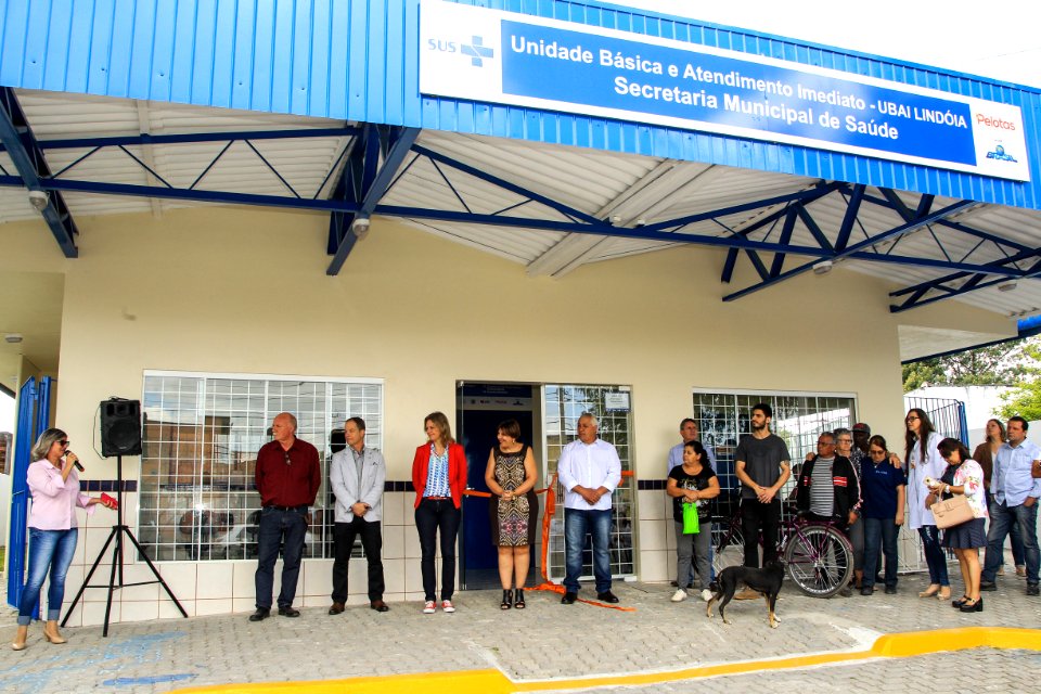 19.10.2018 - Prefeita Paula Mascarenhas no evento de inauguração da UBAI Lindoia - Foto: Gustavo Vara