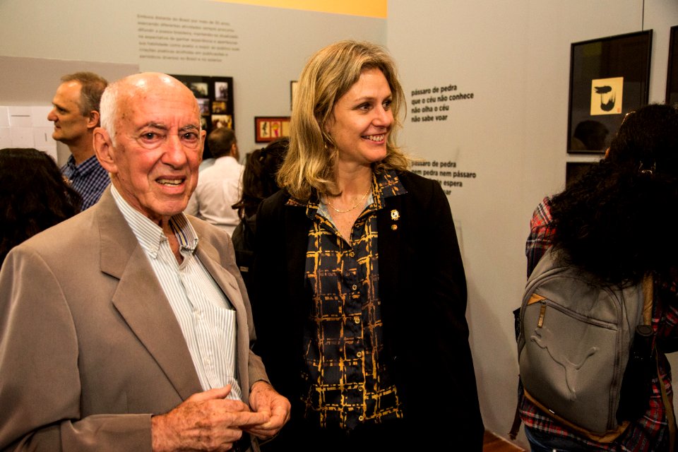 07.11.2018 - Prefeita Paula Mascarenhas participa da abertura da exposição L.C. VINHOLES: CONSTELAÇÕES E FRONTEIRAS DISSIPADAS - comemorações do 32º aniversário de fundação do Museu - Foto: Gustavo Vara