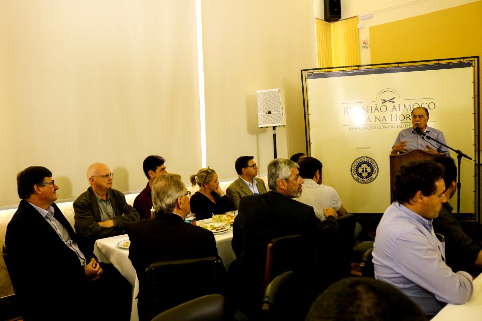 26.03.2019 - Almoço palestra ‘Tá na Hora’  Luiz Eduardo Batalha sobre investimentos na Zona Sul - Foto Michel Corvello