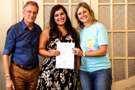 01.04.2019 - Prefeita Paula Mascarenhas realiza assinatura da portaria que constitui a comissão especial responsável pelo processo eleitoral do Conselho Tutelar - Foto: Gustavo Vara