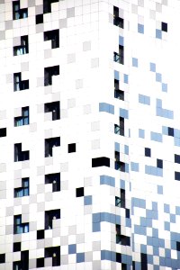 checkered-building