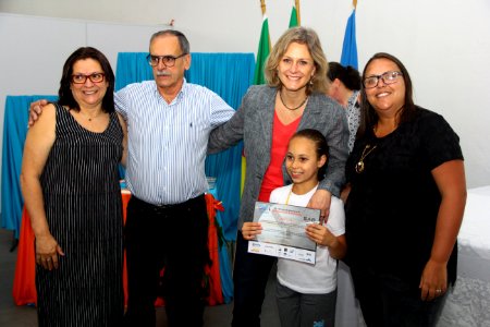 30.11.2018 - Gab Prefeita - Premiação da Olimpíada Brasileira de Astronomia e Astronáutica - Foto Marcel Avila