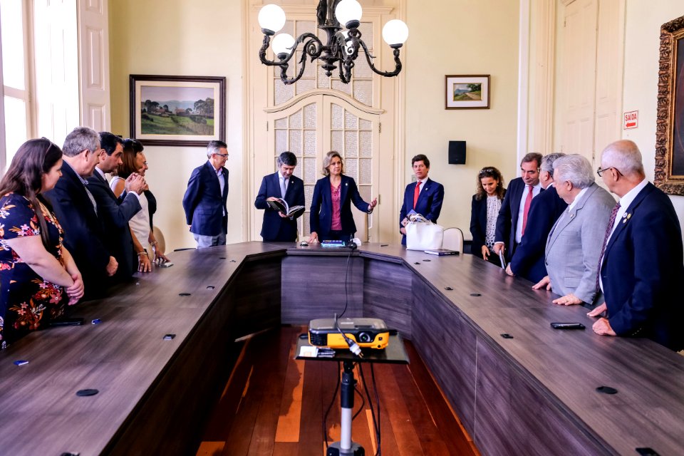 02.12.2018 Visita da comitiva das comunidades portuguesas conesul - Fotos Gustavo Mansur