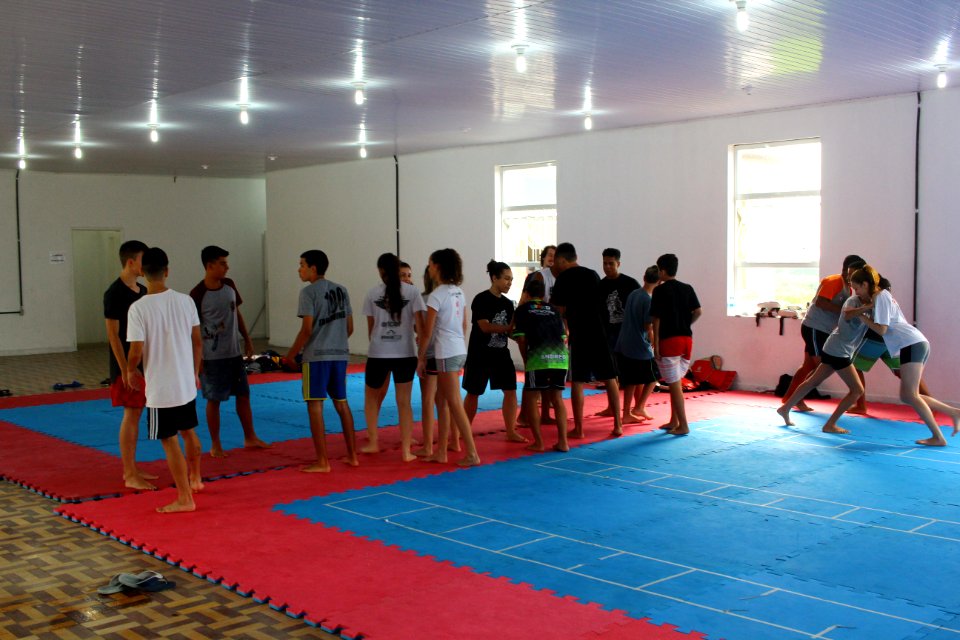 01.02.2019 - SMED - Treinamento Projeto Quem Luta Não Briga - Foto Marcel Avila