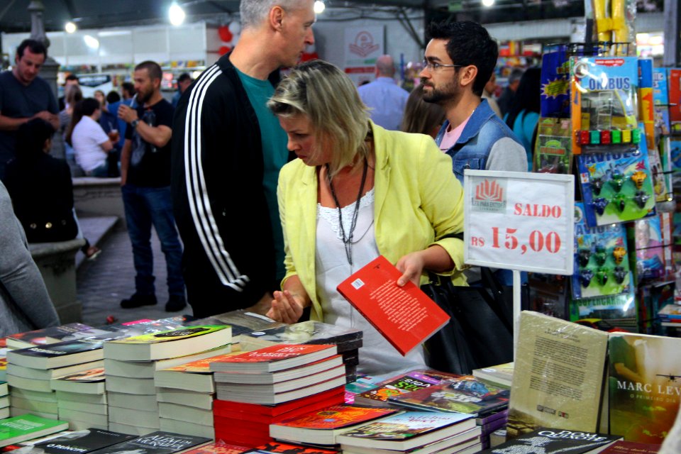 02.11.2018 - SECRETARIA DE GOVERNO - Abertura da Feira do Livro - Foto Marcel Avila